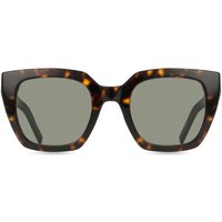 Saint Laurent SL M143 002 Women’s Sunglasses Tortoiseshell Size 51