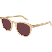 Saint Laurent SL 28 055 Men's Sunglasses Yellow Size 49