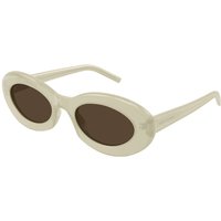 Saint Laurent SL 594 011 Women’s Sunglasses White Size 52