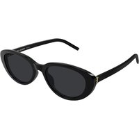 Saint Laurent SL M154 001 Women’s Sunglasses Black Size 55