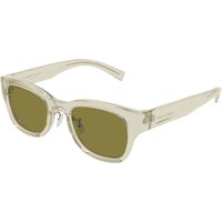 Saint Laurent SL 957/J Asian Fit 004 Women’s Sunglasses Green Size 50