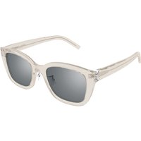 Saint Laurent SL M176/K Asian Fit 004 Women’s Sunglasses Brown Size 55