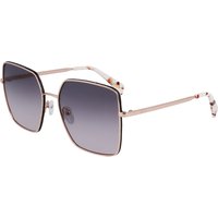 Liu Jo LJ158S 770 Women’s Sunglasses Gold Size 58
