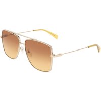 Liu Jo LJ165S 722 Women’s Sunglasses Gold Size 59