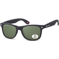 Montana Eyewear MP1-XL Polarized MP1A-XL Men's Sunglasses Black Size 54