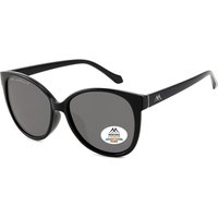 Montana Eyewear MP74 Polarized MP74 Men's Sunglasses Black Size 57