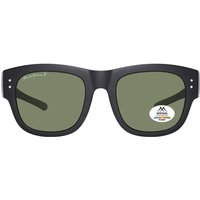 Montana Eyewear FO7 Polarized FO7A Men's Sunglasses Black Size 54