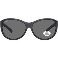 Montana Eyewear FO8 Polarized FO8 Men's Sunglasses Black Size 62