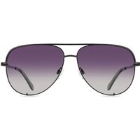 Quay QC-000142 HIGH KEY Polarized BLK/FADEPOL メガネ フレーム - 男性用 - 黒