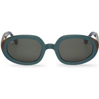 Mr. Boho Solarte BPG33-11 Men's Sunglasses Blue Size 51