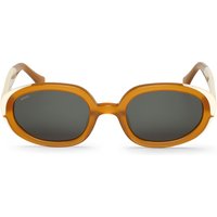 Mr. Boho Solarte BPG36-11 Men's Sunglasses Brown Size 51