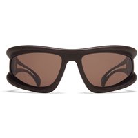 Mykita Marfa 355 Men's Sunglasses Brown Size 70