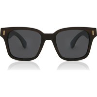 Square Full Rim Wood Men's Prescription Sunglasses Brown Size 52 - SmartBuy Collection