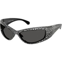 Swarovski SK6027 100187 メガネ フレーム - 女性用 - 黒