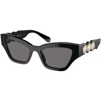 Swarovski SK6021 Polarized 100181 メガネ フレーム - 女性用 - 黒