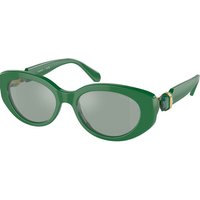 Swarovski SK6002F アジアフィット 10079C メガネ フレーム - 女性用 - 緑