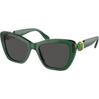 Swarovski SK6018F アジアフィット 104587 メガネ フレーム - 女性用 - 緑