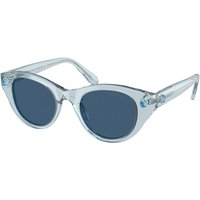 Swarovski SK6025F アジアフィット 106555 メガネ フレーム - 女性用 - 青
