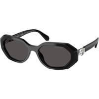 Swarovski SK6028F アジアフィット 100187 メガネ フレーム - 女性用 - 黒