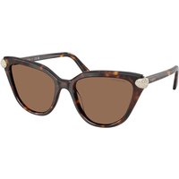 Swarovski SK6039F アジアフィット 100273 メガネ フレーム - 女性用 - べっ甲shell