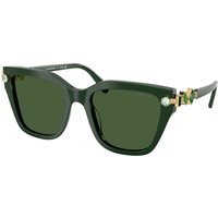 Swarovski SK6041F アジアフィット 102671 メガネ フレーム - 女性用 - 緑