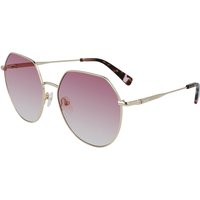 Longchamp LO154S 724 メガネ フレーム - 男性用 - 金色