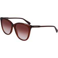 Longchamp LO718S 201 メガネ フレーム - 女性用 - 茶色