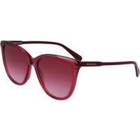 Longchamp LO718S 601 メガネ フレーム - 女性用 - 赤