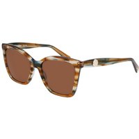Longchamp LO742S N 211 メガネ フレーム - 女性用 - 茶色