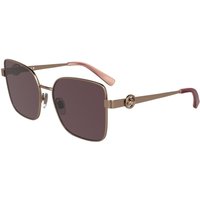Longchamp LO181S 738 メガネ フレーム - 女性用 - 金色