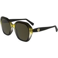 Longchamp LO759S 019 メガネ フレーム - 女性用 - 黄色
