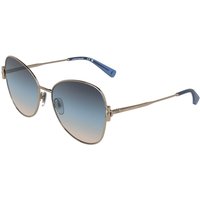 Longchamp LO196S 771 Women’s Sunglasses Gold Size 58