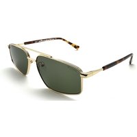 Saraghina BART 396GE Men's Sunglasses Gold Size 58