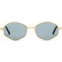 L.G.R Tigray 6450 Men's Sunglasses Gold Size 53