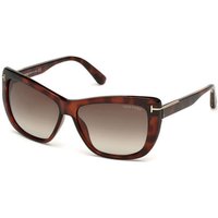 トム フォード トム フォード Tom Ford FT0434 LINDSAY 52K メガネ フレーム - 女性用 - べっ甲shell