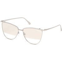 Tom Ford FT0684 VERONICA 16B Women’s Sunglasses Silver Size 58