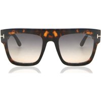 トム フォード トム フォード Tom Ford FT0847/S Renee 52B メガネ フレーム - 女性用 - べっ甲shell