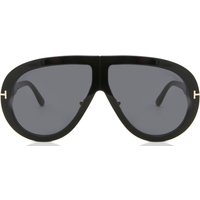 トム フォード トム フォード Tom Ford FT0836/S TROY 01A メガネ フレーム - 男性用 - 黒