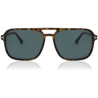 トム フォード トム フォード Tom Ford FT0910 CROSBY 52V メガネ フレーム - 男性用 - べっ甲shell