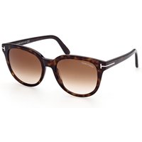 トム フォード トム フォード Tom Ford FT0914 OLIVIA-02 52F メガネ フレーム - 女性用 - べっ甲shell
