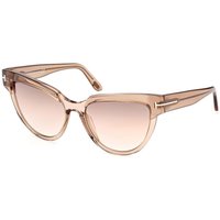 Tom Ford FT0941 NADINE 45G Women’s Sunglasses Brown Size 57