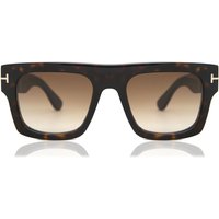 トム フォード トム フォード Tom Ford FT0711 FAUSTO 52F メガネ フレーム - 男性用 - べっ甲shell