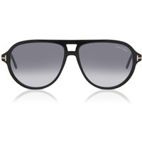 トム フォード トム フォード Tom Ford FT0932 JEFFREY 01B メガネ フレーム - 男性用 - 黒