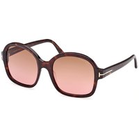 トム フォード トム フォード Tom Ford FT1034 HANLEY 52F メガネ フレーム - 女性用 - べっ甲shell