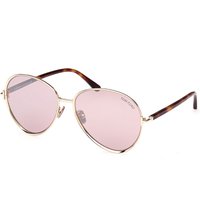 Tom Ford FT1028 RIO 32Z Women’s Sunglasses Gold Size 59