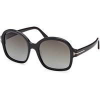 トム フォード トム フォード Tom Ford FT1034 HANLEY 01B メガネ フレーム - 女性用 - 黒