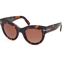 トム フォード トム フォード Tom Ford FT1063 LUCILLA 52T メガネ フレーム - 女性用 - べっ甲shell