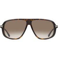 トム フォード トム フォード Tom Ford FT1208 GUILLAUME 52K メガネ フレーム - 男性用 - べっ甲shell