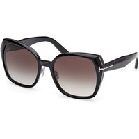 Tom Ford FT1223 PLUM 01B Women’s Sunglasses Black Size 58