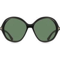 Tom Ford FT1282 ANNABELLE-02 01N Women’s Sunglasses Black Size 60